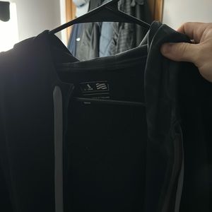 Adidas 3xl Black Zip Up Sweater